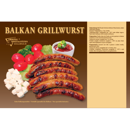 Balkan Grillwurst mild 500g 